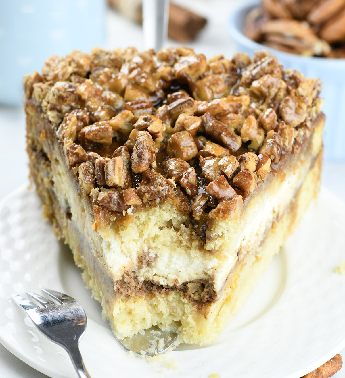 Pecan Pie Cheesecake Coffee Cake