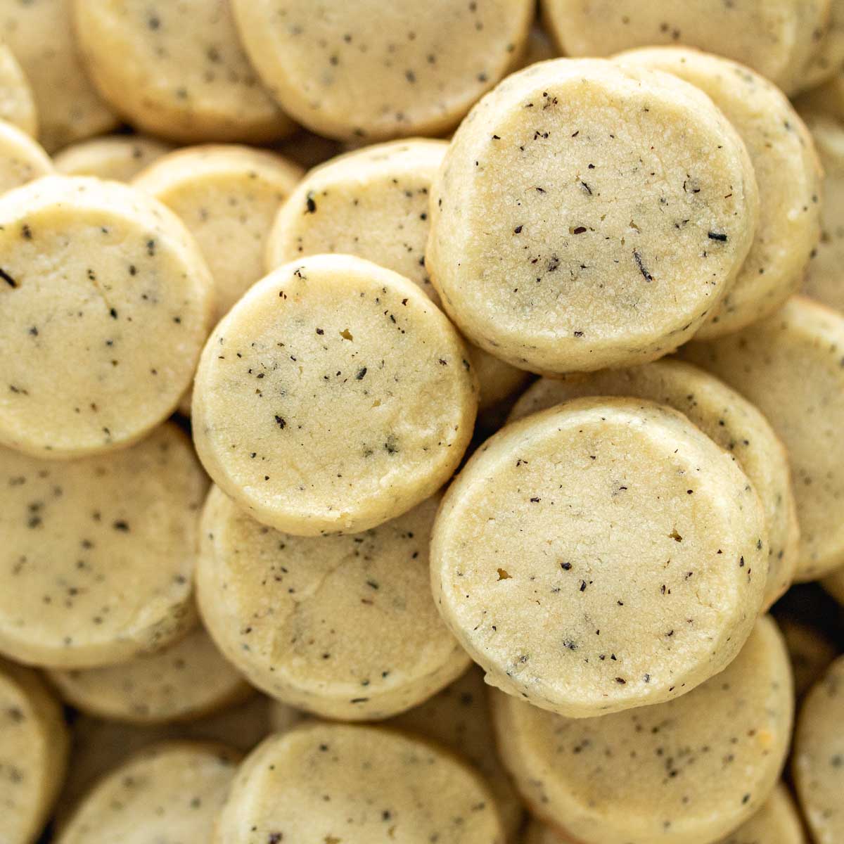 Earl Grey Shortbread Cookies