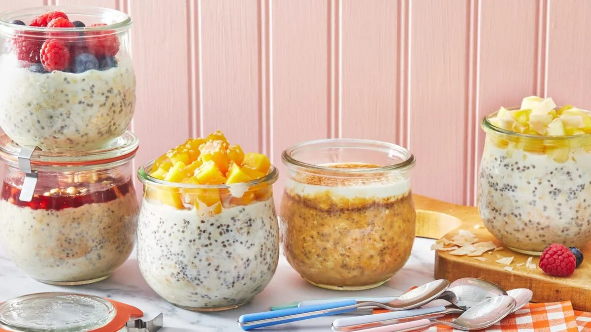Overnight Oats Breakfast Meal Prep Ideas