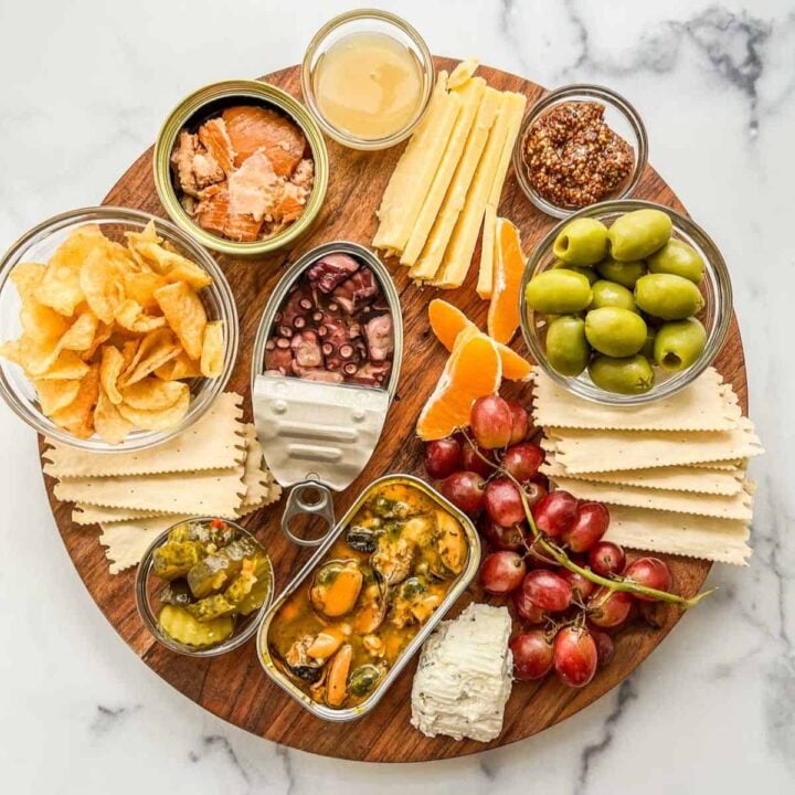 Tinned fish board ideas