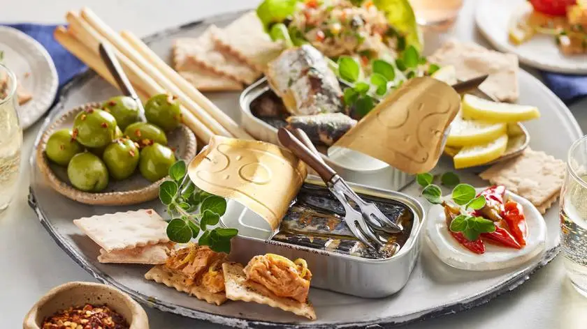 Tinned Fish Appetizer Platter Ideas And Conserves Trend