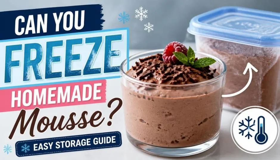 Can You Freeze Homemade Mousse? Easy Storage Guide