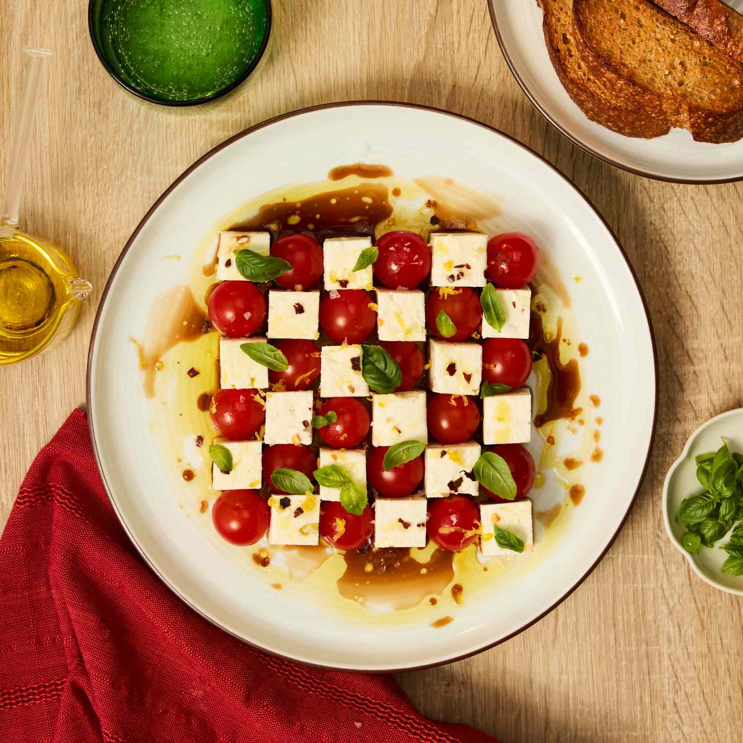 Step by step instructions from appetizer to dessert